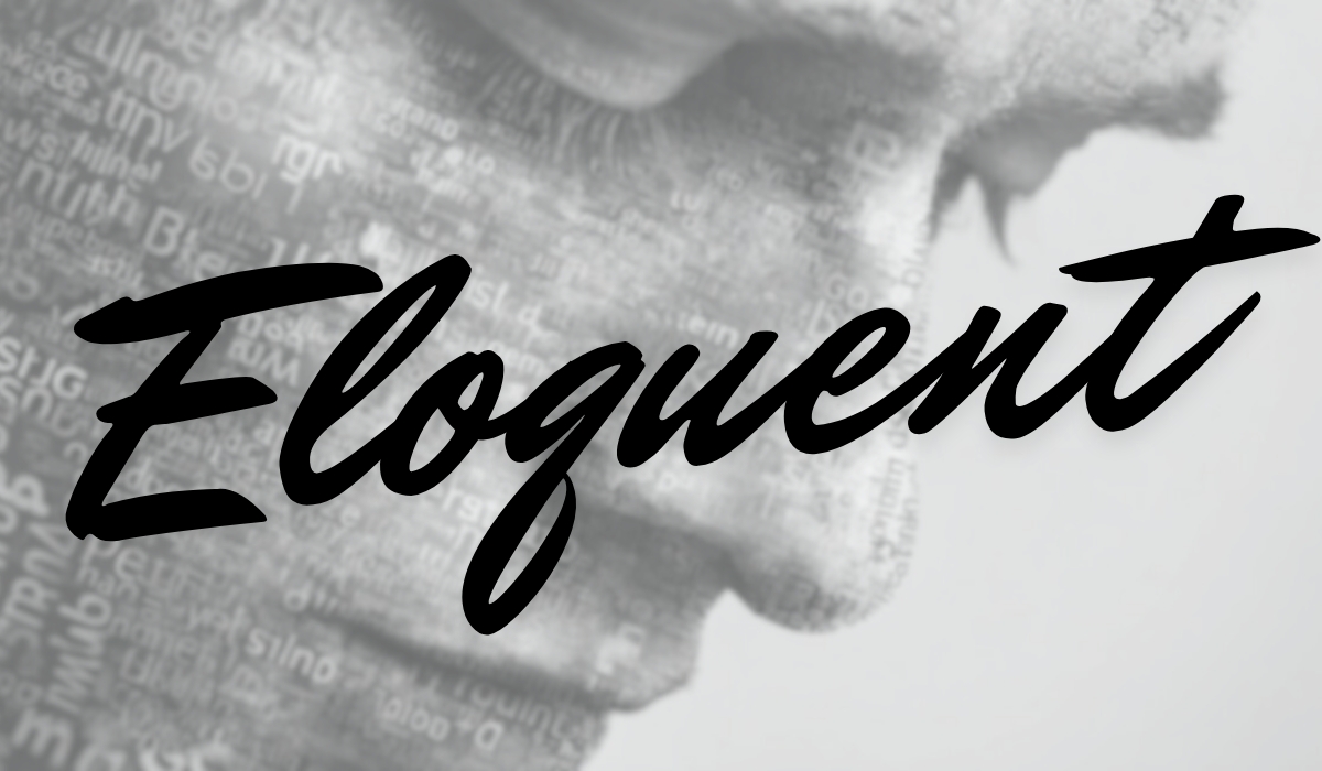 Aplomb means showing confidence and self assurance especially in difficult situations